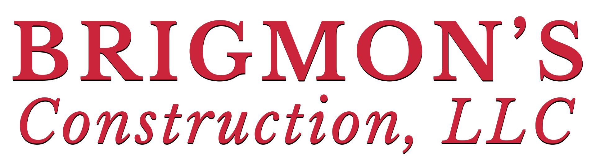 Brigmon Construction Logo