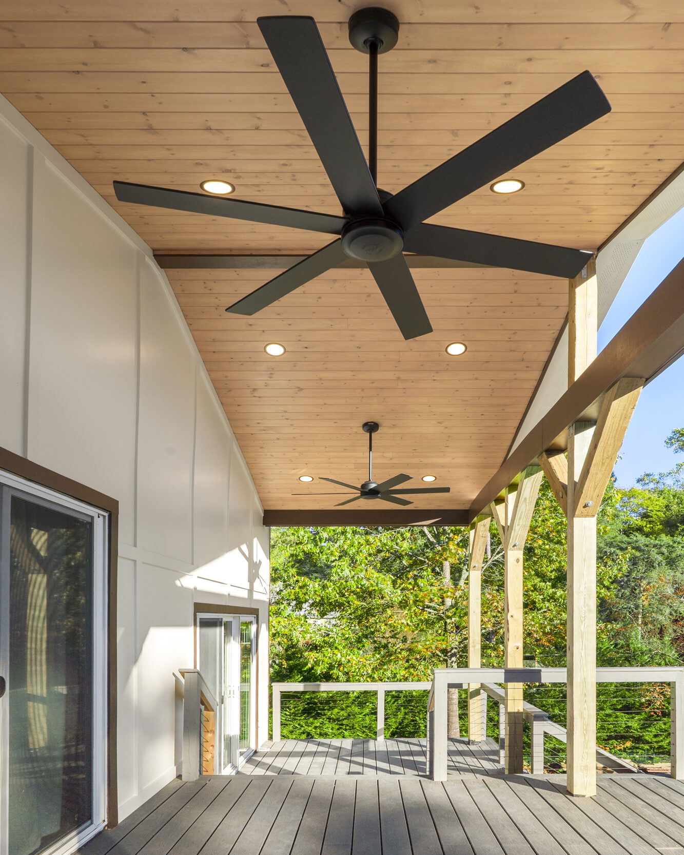 outdoor space renovation project