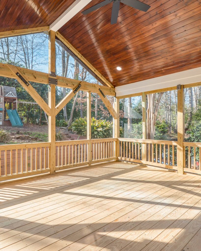 outdoor space renovation